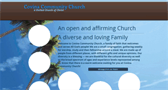 Desktop Screenshot of covinacommunityucc.org